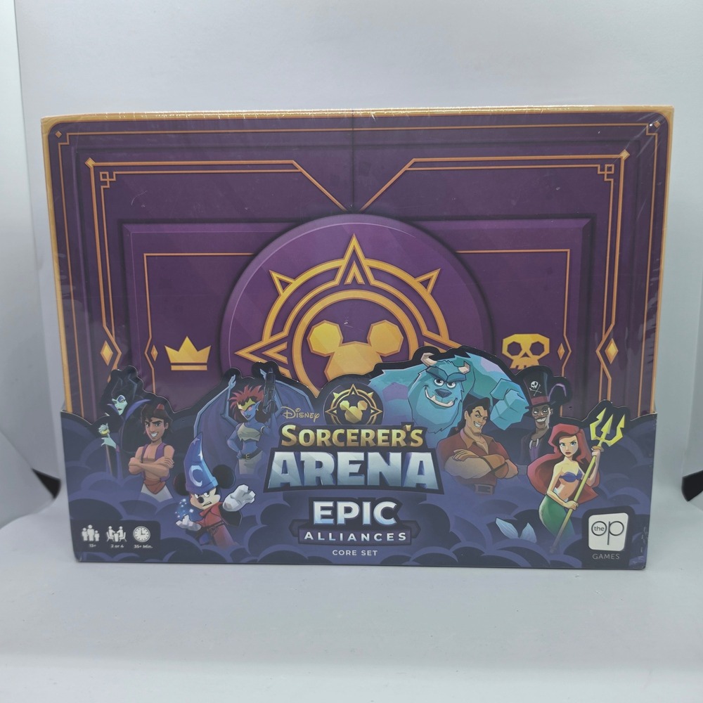 Disney Sorcerer's Arena Epic‎ Alliances Core Set Board Game The Op New Sealed